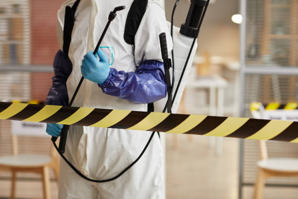 Professional Blood Cleanup technician working in Huntingdon Valley, PA